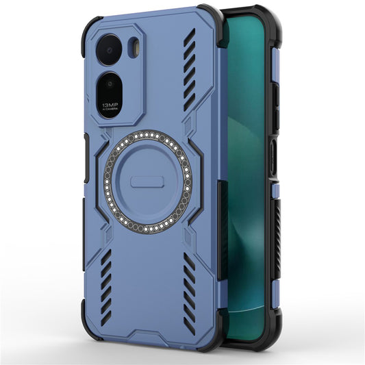 MagSafe-Hülle für Xiaomi Redmi A7 Pro 4G, Techsuit, ArmorMag, Blau