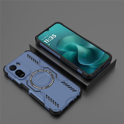 Custodia MagSafe per Xiaomi Redmi A7 Pro 4G, Techsuit, ArmorMag, Blu