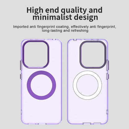 Custodia MagSafe per Xiaomi Redmi Note 14 4G (Regionale), Techsuit, CandyCase, Viola