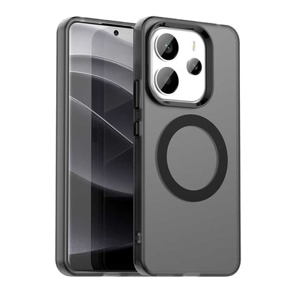 Coque MagSafe pour Xiaomi Redmi Note 14 4G (Standard), Techsuit, CandyCase, Noire