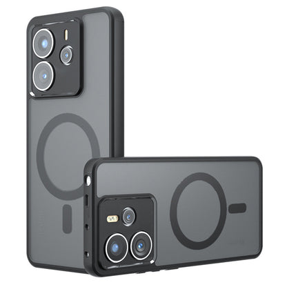 Custodia MagSafe per Xiaomi Redmi Note 14 4G (Standard), Techsuit, PureFrost, Nera