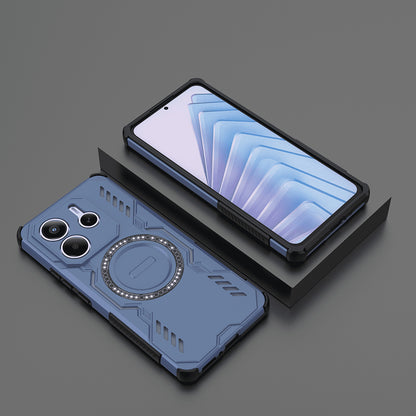 Coque MagSafe pour Xiaomi Redmi Note 14 5G, Techsuit, ArmorMag, Bleue