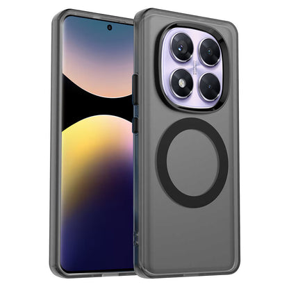 Custodia MagSafe per Xiaomi Redmi Note 14 Pro 4G, Techsuit, CandyCase, Nera