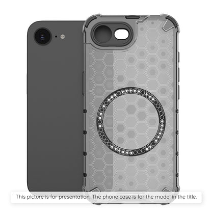 Custodia MagSafe per Xiaomi Redmi Note 14S, Techsuit, HoneyComb Shield, Nera