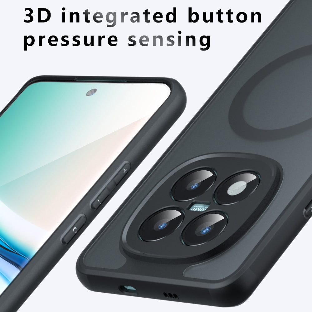 MagSafe Case for Xiaomi Redmi Note 15 Pro 5G, Techsuit, PureFrost, Satin Black