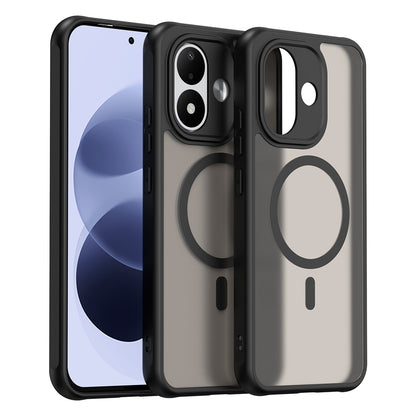 MagSafe-Hülle für Xiaomi Redmi Note 17 4G / Note 17 5G, Techsuit, HaloFrost II, Schwarz