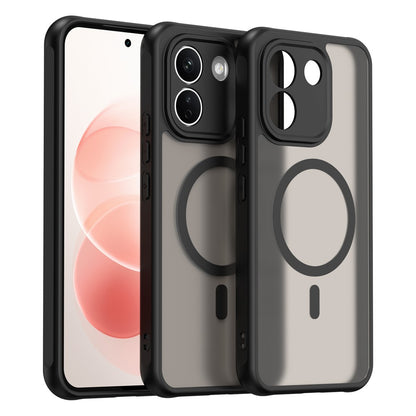 Custodia MagSafe per Xiaomi Redmi Note 17 Pro Max, Techsuit, HaloFrost II, nera