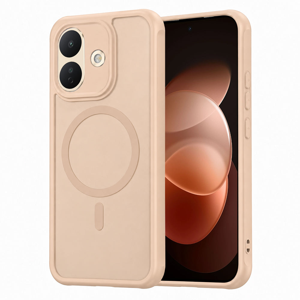 Coque MagSafe pour Xiaomi Redmi Note 17 Pro, Techsuit, HaloFrost II, dorée