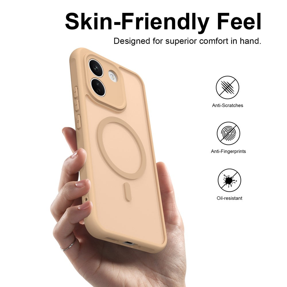 Coque MagSafe pour Xiaomi Redmi Note 17 Pro, Techsuit, HaloFrost II, dorée