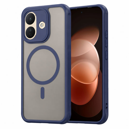 MagSafe-Hülle für Xiaomi Redmi Note 17 Pro, Techsuit, HaloFrost II, Marineblau