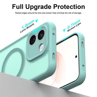 MagSafe-Hülle für Xiaomi Redmi Note 17 Pro, Techsuit, HaloFrost II, Hellgrün
