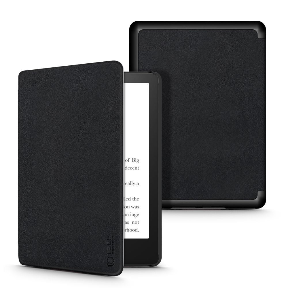 Case for Amazon Kindle Paperwhite 5inch, Tech-Protect, SmartCase, Black