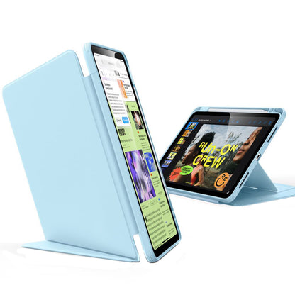 Coque pour Apple iPad Air 11 (2026) / iPad Air 11 (2025) / Air 11 (2024) / Air (2022) / Air (2020), ESR, Flip Hybrid, Bleue