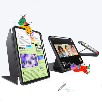 Hülle für Apple iPad (2025) / (2022), ESR, Flip Hybrid, Schwarz
