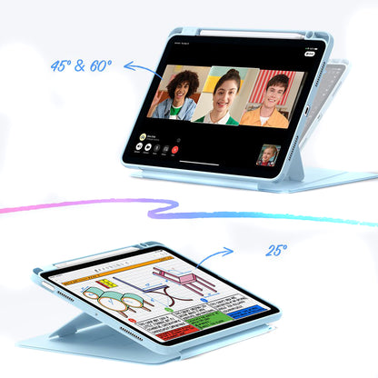 Coque pour Apple iPad Air 11 (2026) / iPad Air 11 (2025) / Air 11 (2024) / Air (2022) / Air (2020), ESR, Flip Hybrid, Bleue