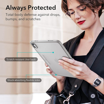 Étui pour Apple iPad (2025) / (2022), ESR, Ascend Hybrid, Gris