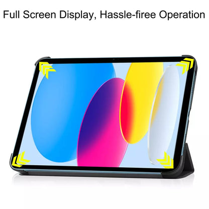 Coque pour Apple iPad (2025) / (2022), Techsuit, FoldPro, Bleue