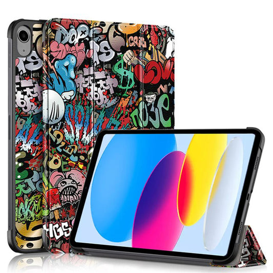 Custodia per Apple iPad (2025) / (2022), Techsuit, FoldPro Urban Vibe, Multicolore