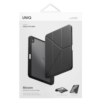 Custodia per Apple iPad (2025), UNIQ, Moven, Nera