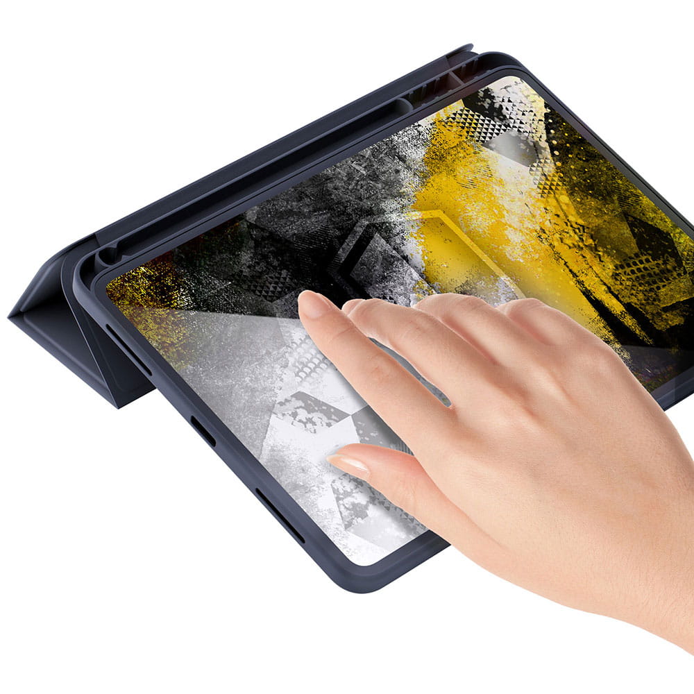 Custodia per Apple iPad (2025) / (2022), 3MK, Soft Tablet, Nera