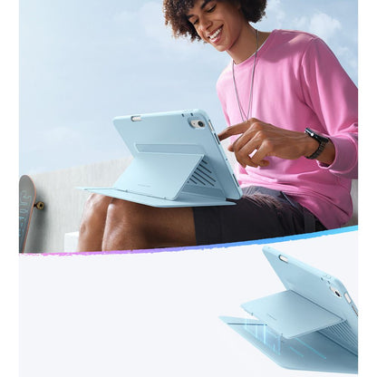 Coque pour Apple iPad Air 11 (2026) / iPad Air 11 (2025) / Air 11 (2024) / Air (2022) / Air (2020), ESR, Flip Hybrid, Bleue