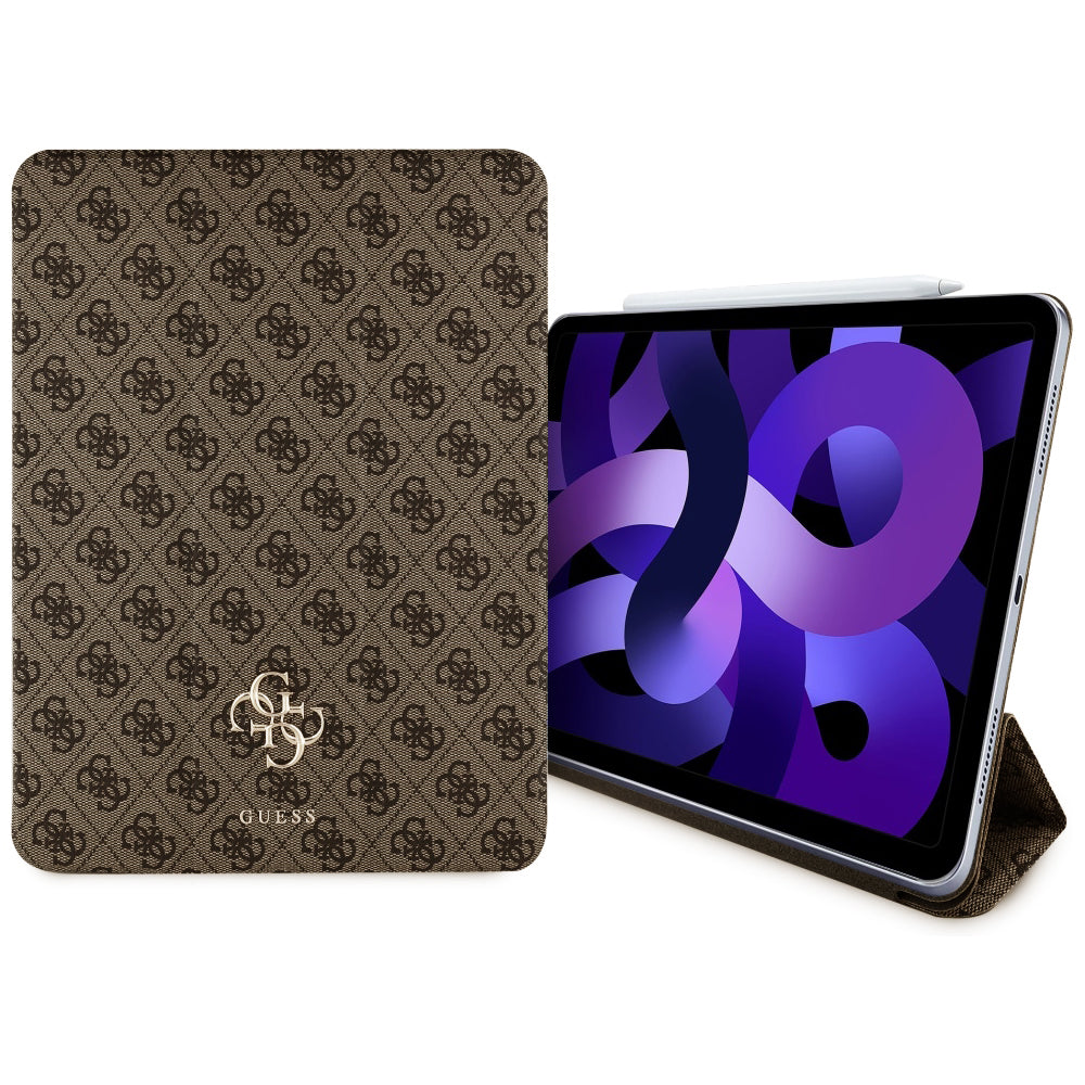Case for Apple iPad Air 11 (2025) / Air 11 (2024), Guess, 4G Big Logo, Brown