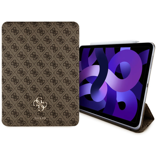 Étui pour Apple iPad Air 11 (2025) / Air 11 (2024), Guess, 4G Big Logo, Marron