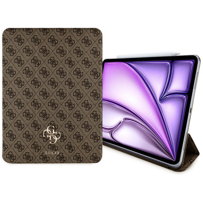 Custodia per Apple iPad Air 13 (2025) / Air 13 (2024), Guess, 4G Big Logo, Marrone