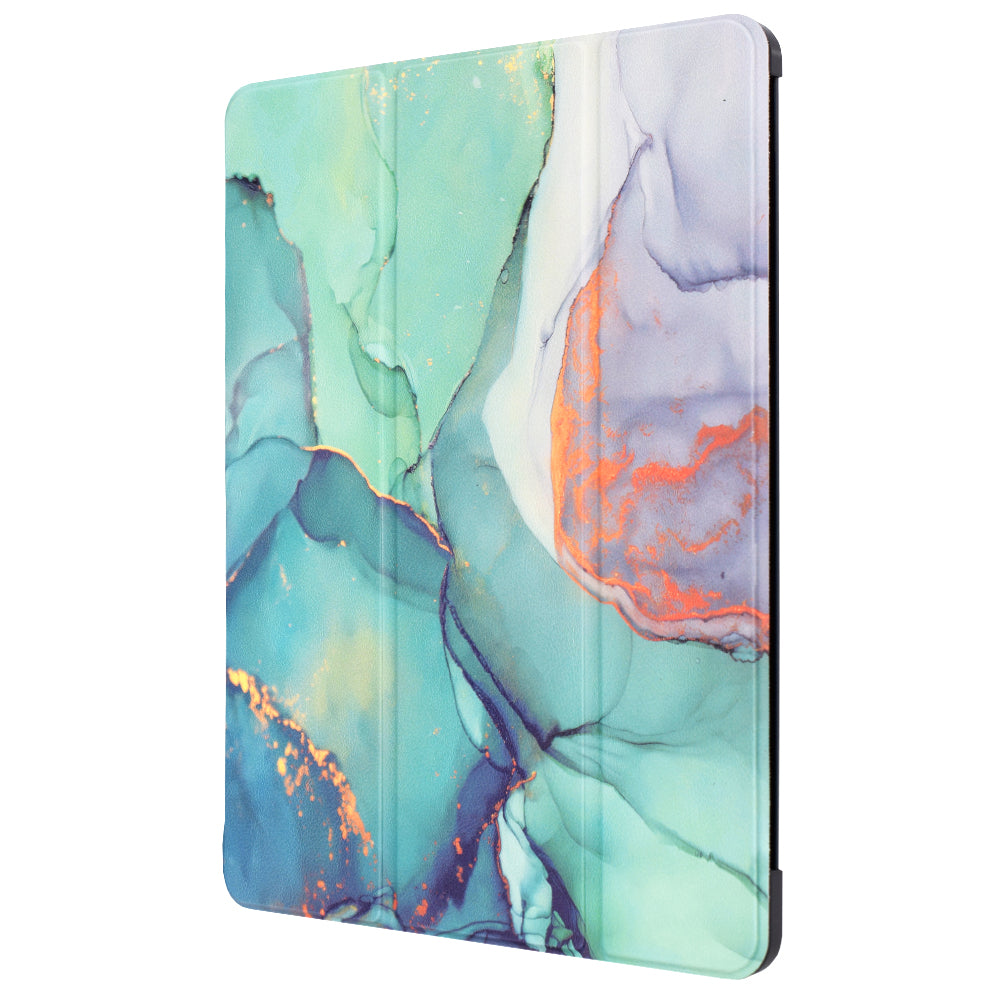 Coque pour Apple iPad Air 13 (2026) / Air 13 (2025) / Air 13 (2024), Techsuit, FoldPro Green Time, Multicolore