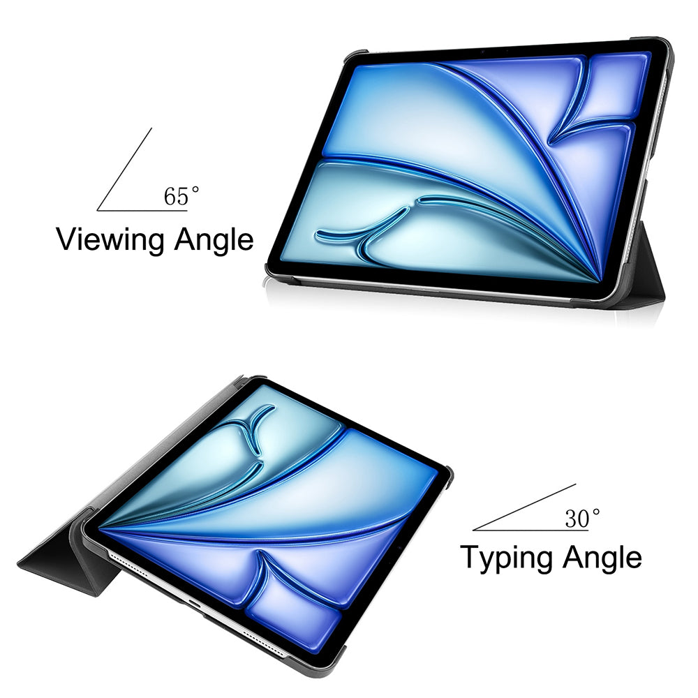 Hülle für Apple iPad Air 13 (2026) / Air 13 (2025) / Air 13 (2024), Techsuit, FoldPro Unicorn, Mehrfarbig