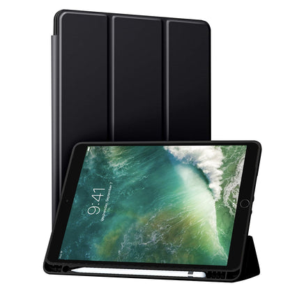 Coque pour Apple iPad Air (2019) / Pro 10.5 (2017), Techsuit, Flex Trifold, Noire