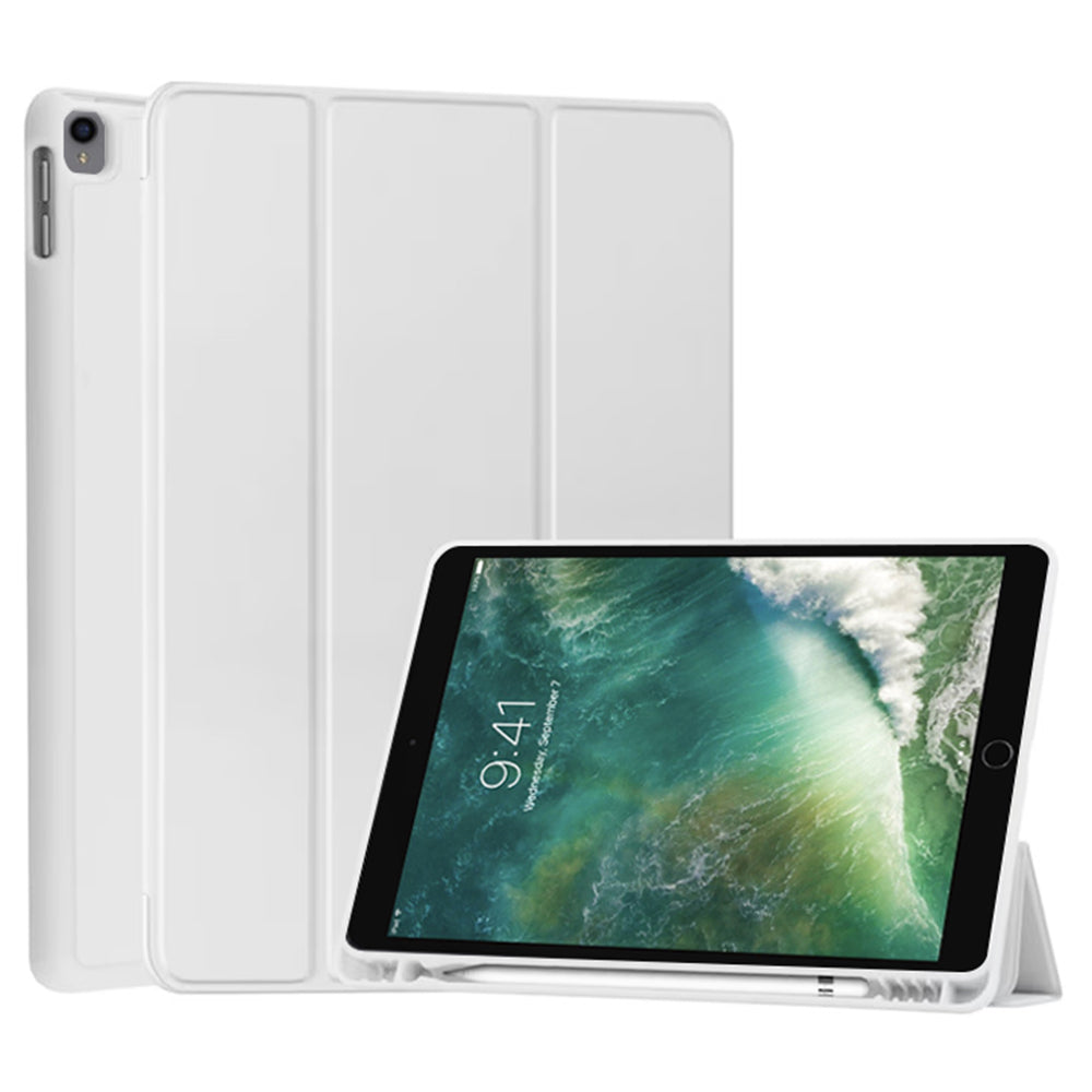Coque pour Apple iPad Air (2019) / Pro 10.5 (2017), Techsuit, Flex Trifold, Noire
