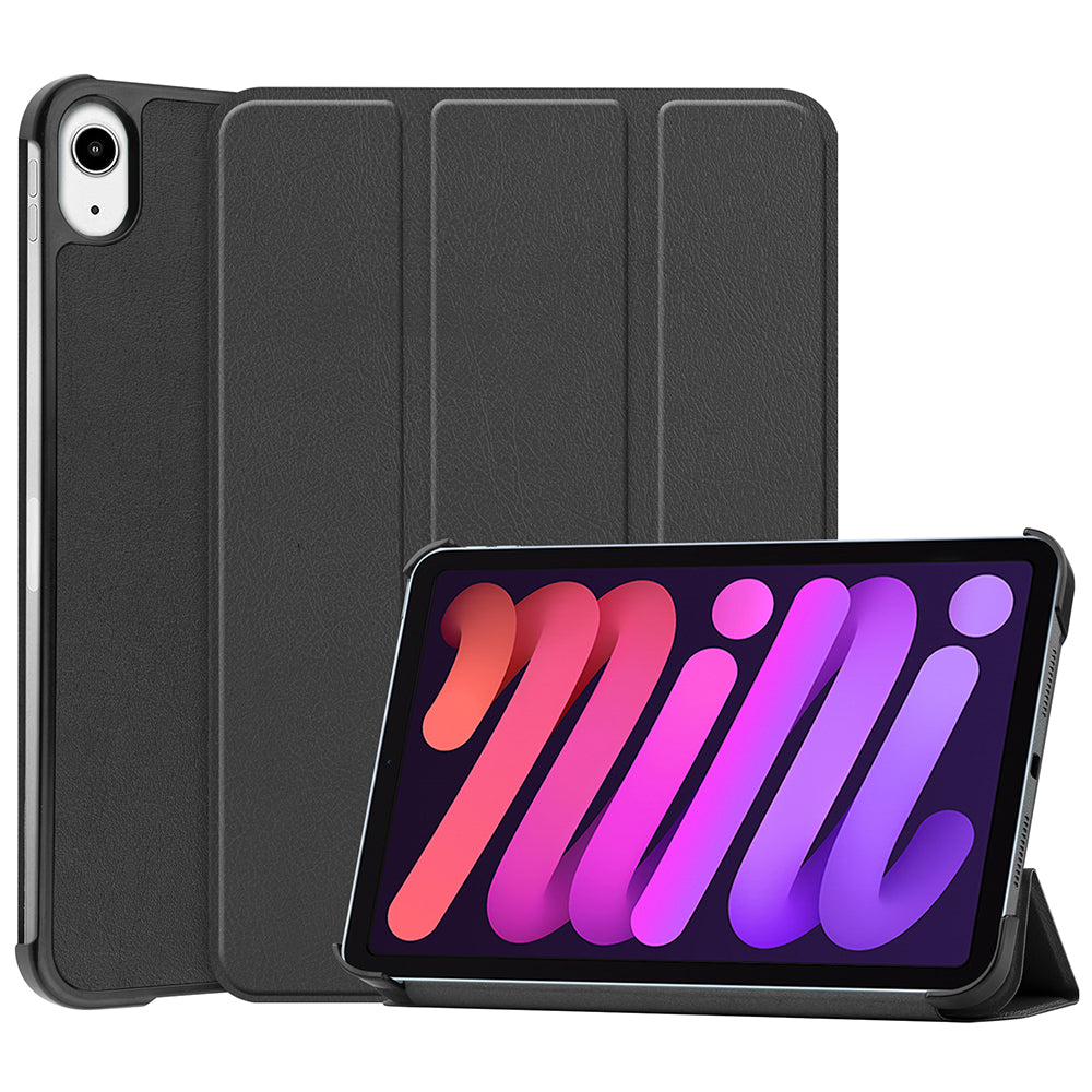 Hülle für Apple iPad mini (2024) / mini (2021), Techsuit, FoldPro, Schwarz