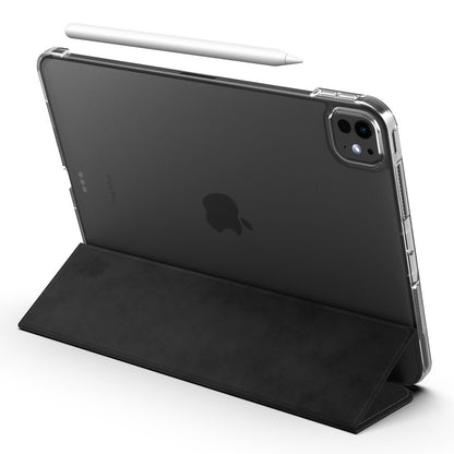 Hülle für Apple iPad Pro 11 (2024), Spigen, Liquid Air Folio, Schwarz ACS09440