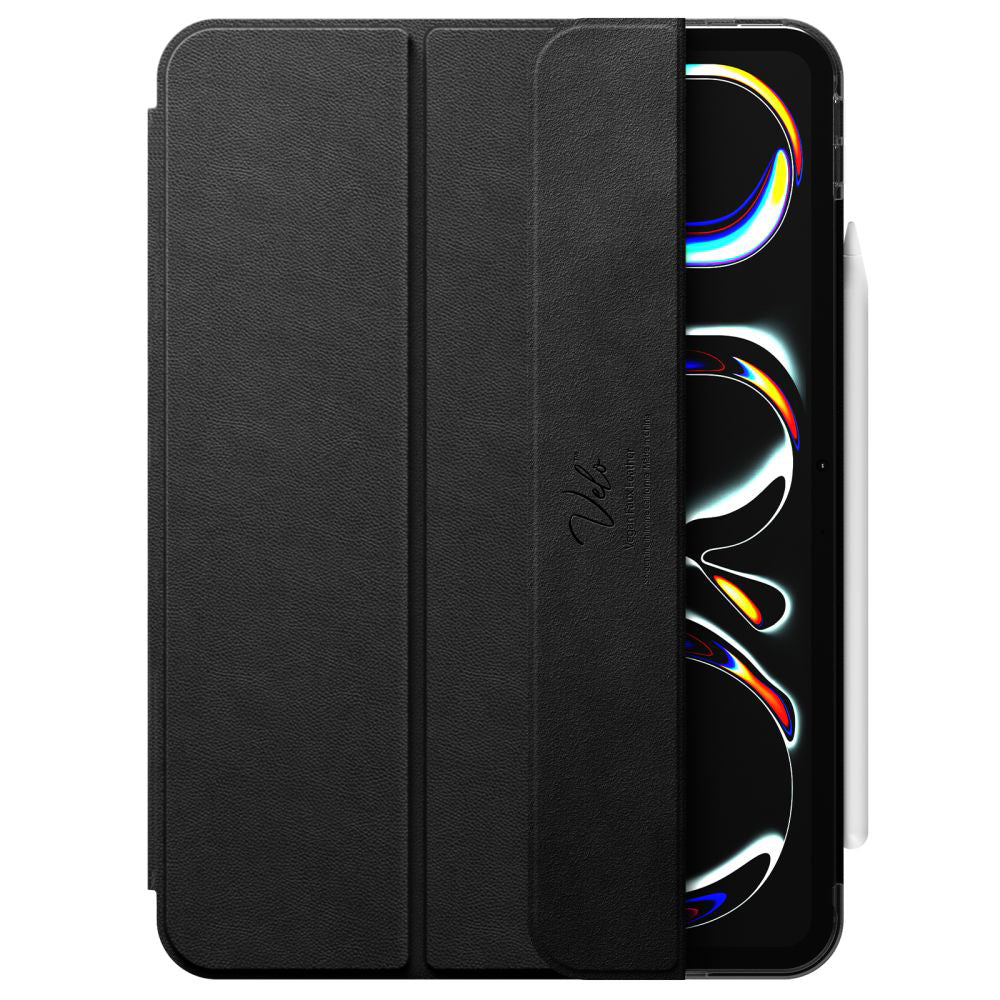 Hülle für Apple iPad Pro 11 (2024), Spigen, Liquid Air Folio, Schwarz ACS09440