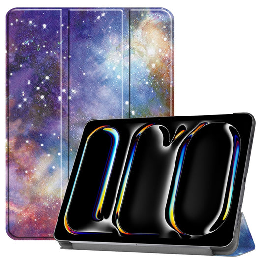 Hülle für Apple iPad Pro 11 (2024), Techsuit, FoldPro Galaxy, Mehrfarbig