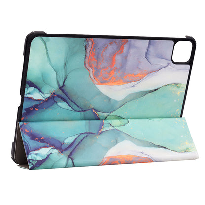 Coque pour Apple iPad Pro 11 (2024), Techsuit, FoldPro Green Time, Multicolore