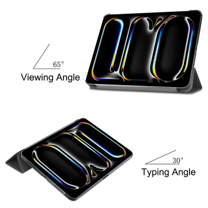 Hülle für Apple iPad Pro 11 (2024), Techsuit, FoldPro, Schwarz