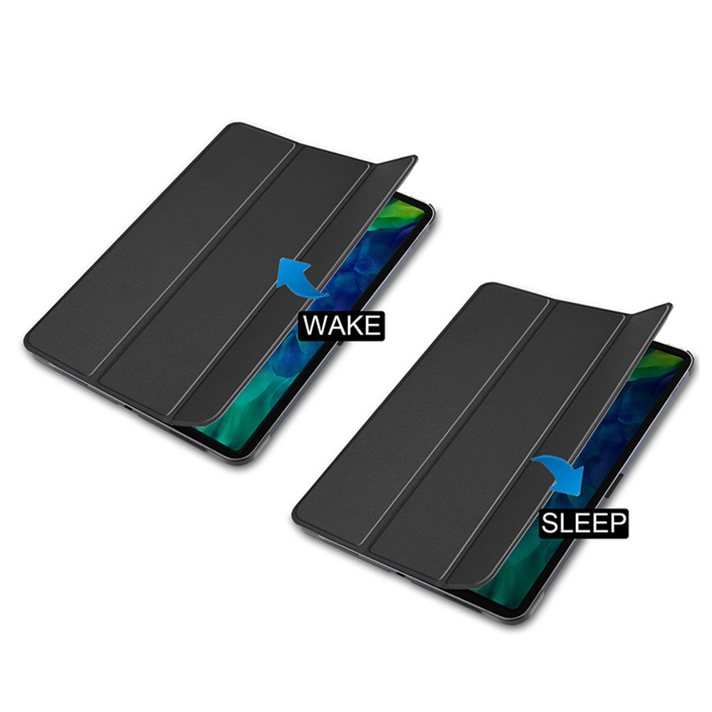 Custodia per Apple iPad Pro 12.9 (2022) / Pro 12.9 (2021) / Pro 12.9 (2020) / Pro 12.9 (2018), Techsuit, FoldPro, Nera