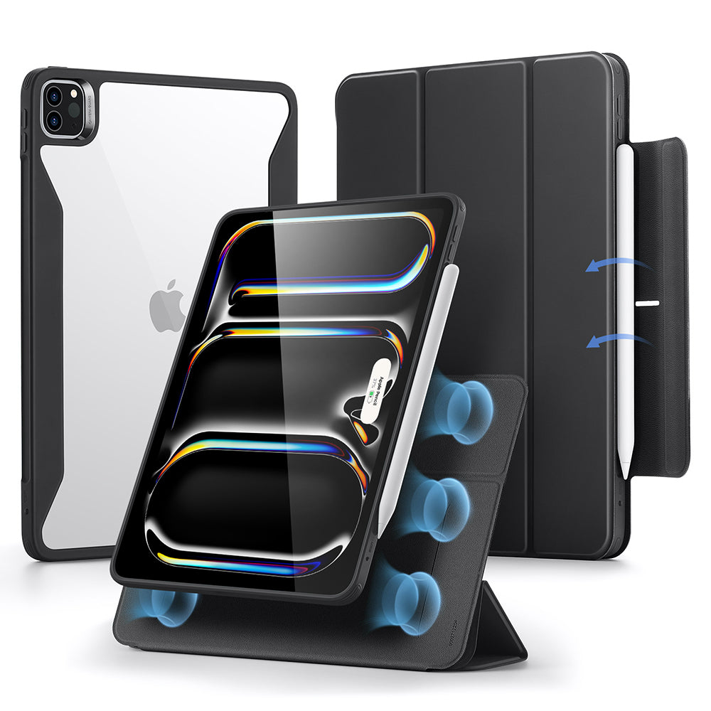 Étui pour Apple iPad Pro 13 (2024), ESR, Rebound Hybrid, Noir