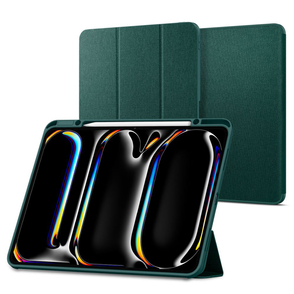 Étui pour Apple iPad Pro 13 (2024), Spigen, Urban Fit, Vert ACS07763