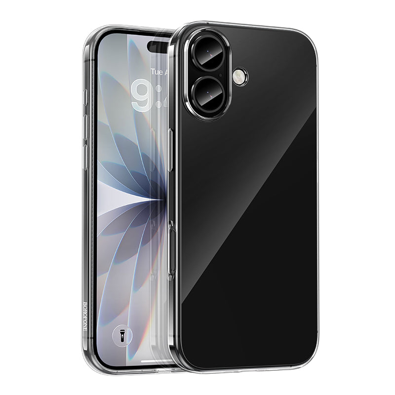 Custodia per Apple iPhone 17, Borofone, BI4 Ice, Trasparente