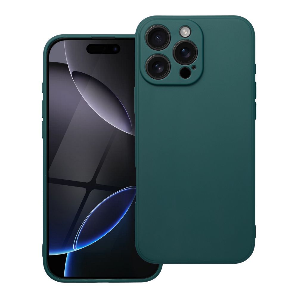 Custodia per Apple iPhone 16 Pro Max, OEM, Opaca, Verde