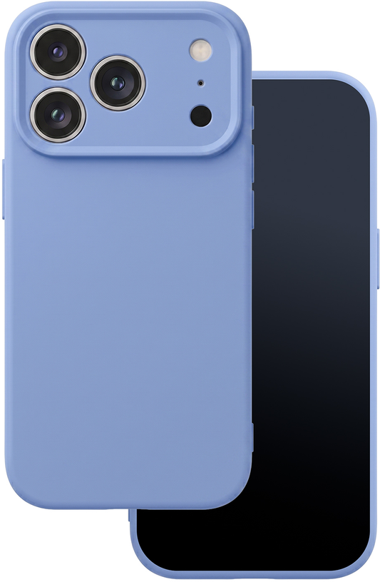 Coque pour Apple iPhone 18 Pro / 17 Pro, OEM, Silicone, Bleu