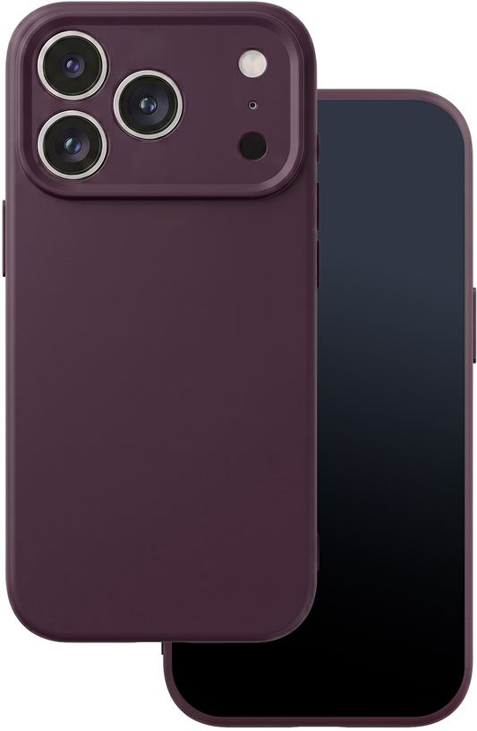 Coque pour Apple iPhone 18 Pro Max / 17 Pro Max, OEM, Silicone, Bordeaux
