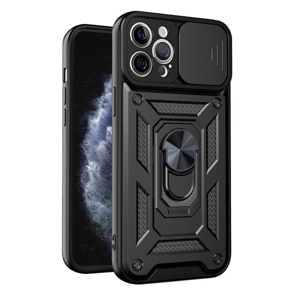 Custodia per Apple iPhone 11 Pro Max, Techsuit, CamShield, Nera
