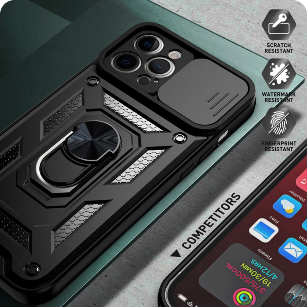 Coque pour Apple iPhone 11 Pro Max, Techsuit, CamShield, Vert
