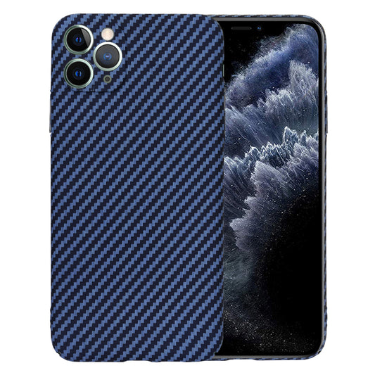 Hülle für Apple iPhone 11 Pro Max, Techsuit, Carbonite FiberShell, Türkis