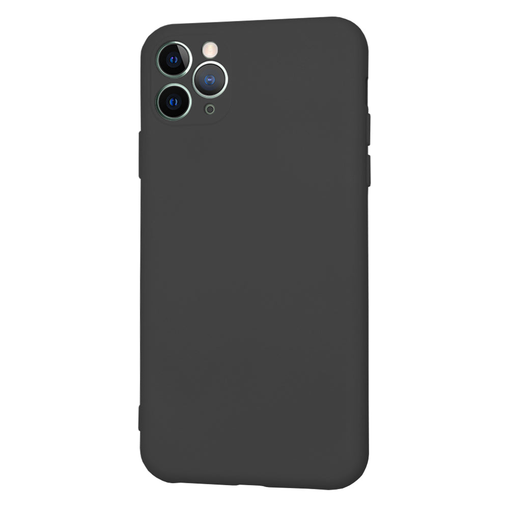 Custodia per Apple iPhone 11 Pro Max, Techsuit, SoftFlex, Nera
