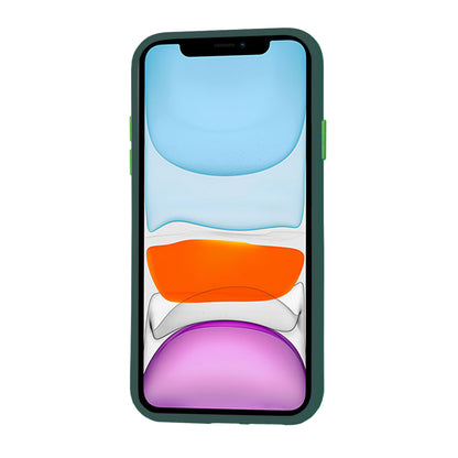 Custodia per Apple iPhone 11, Techsuit, HaloFrost, Verde